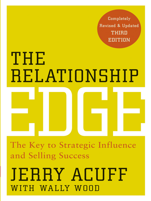 Title details for The Relationship Edge by Jerry Acuff - Available